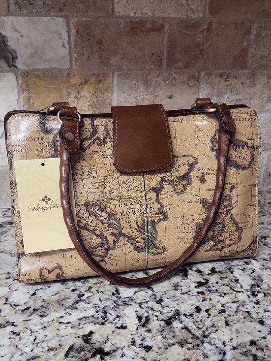 Patricia Nash Handbags - Patricia Nash Euro Map Rienzo Satchel